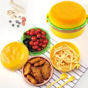 Burger Shaped Lunch Box